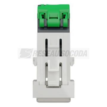  Prise RJ45 x1 cat6FTP 1m Blanc 