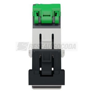  Prise RJ45 x1 cat6FTP 1m Anth 