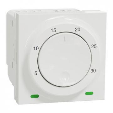  Thermostat chauf/clim 8A Blanc 