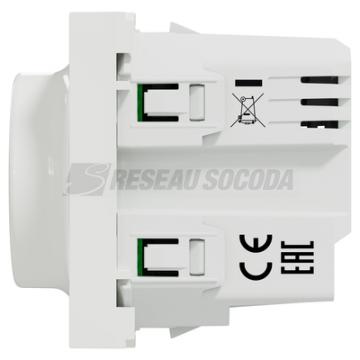  Variateur rot zigbee blanc 