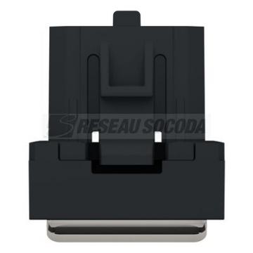  Prise 1 RJ45 S-One 1m Anth 