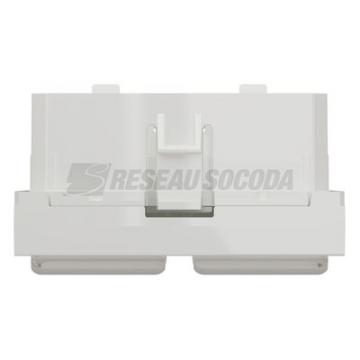  Prise 2 RJ45 S-One 2m Blanc 