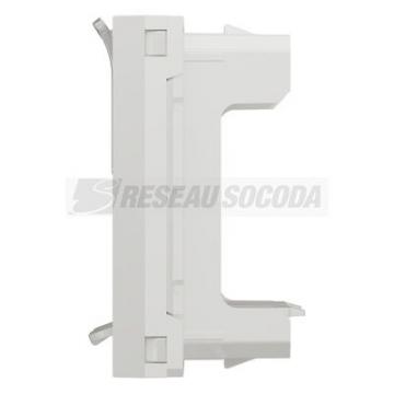  Prise 2 RJ45 S-One 2m Blanc 