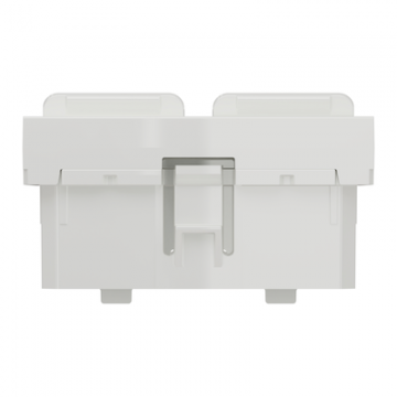  Prise 2 RJ45 S-One 2m Blanc 