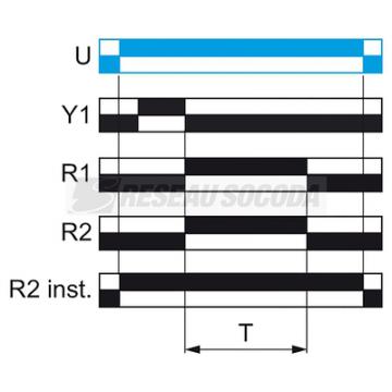  RELAIS TEMPORISE A CONTAC 