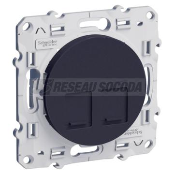  ODACE SUPPORT 2xRJ45 ANTH 