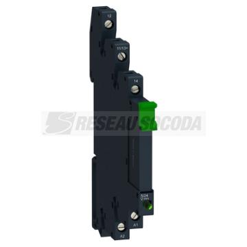  SPRING SOCKET 6 A 24VDC E 