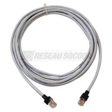  5 cordons RJ45/RJ45 ULP L1m 