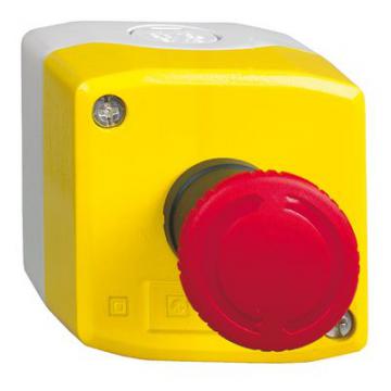  BOITE JAUNE 1 BOUTON ARR 