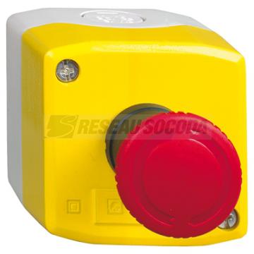  BOITE JAUNE 1 BOUTON ARR 