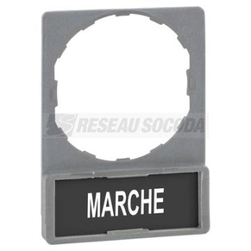  Porte-tiquette plat 30x40 