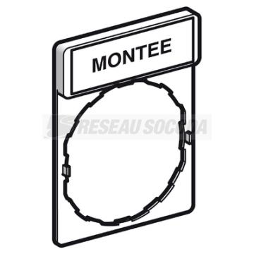  Porte tiquettes MONTEE 