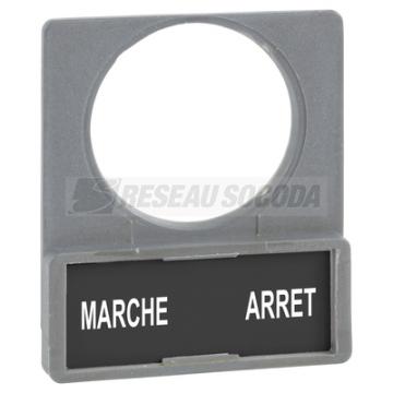  Porte-tiquette plat 30x40 