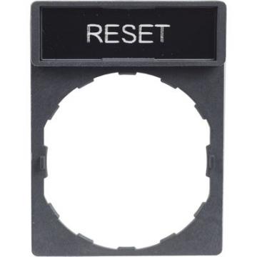  Porte tiquettes RESET 