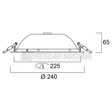  Downlight Led START Downlight 