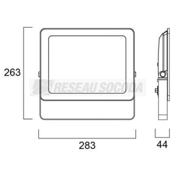  START eco Flood Flat IP65 70W 